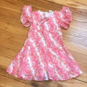 Gap girls’ floral dress, 18-24 mos., fully lined